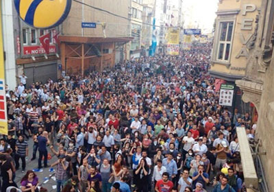 مظاهرات تركيا  -  ارشيفية