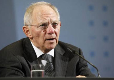 وزير المالية الالماني فولفغانغ شويبله