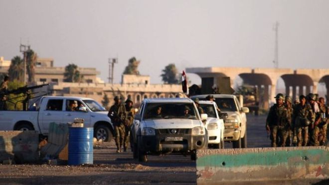 القوات الحكومية تسيطر على 80 بالمائة من محافظة درعا وتستعد لمهاجمة مناطق تنظيم الدولة