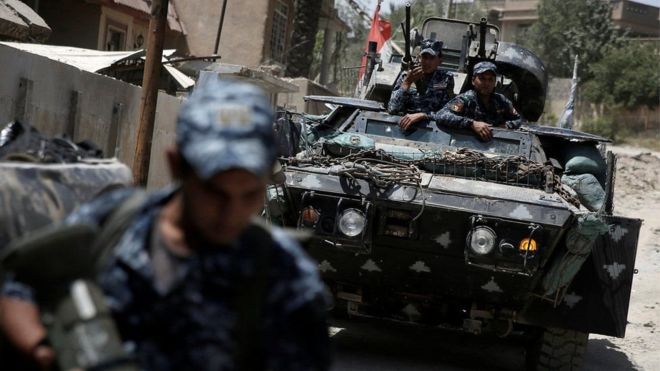 القوات العراقية تقول إنها حققت تقدما في معارك الموصفي الآونة الأخيرة