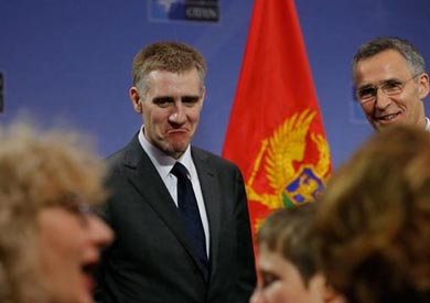 وزير خارجية الجبل الأسود في اجتماع الحلف في بروكسل
