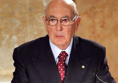 الرئيس الإيطالي جوروج نابوليتانو