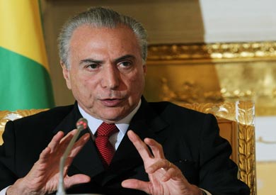 الرئيس البرازيلي ميشيل تامر