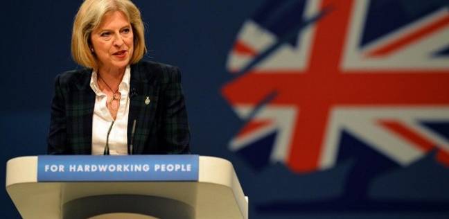 رئيسة الوزراء البريطانية تريزا ماي