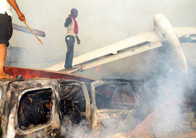 تحطم طائرة في نيجيريا