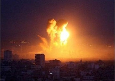 قصف إسرائيل لغزة أرشيفية