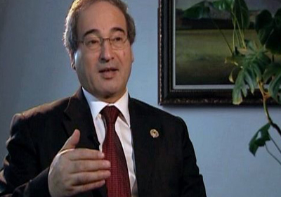 نائب وزير الخارجية السوري فيصل المقداد