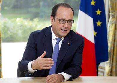 الرئيس الفرنسي، فرنسوا هولاند