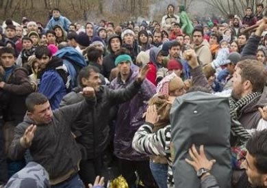 لاجئين النمسا - ارشيفية