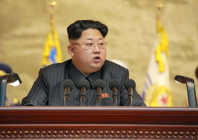 الزعيم الكوري الشمالي كيم جونغ اون