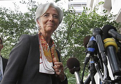 كريستين لاجارد رئيسة صندوق النقد الدولي