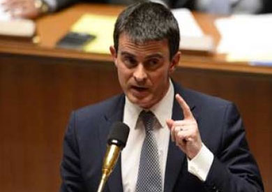 رئيس الوزراء الفرنسي مانويل فالس