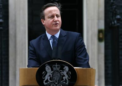 رئيس الوزراء البريطاني المستقيل ديفيد كاميرون