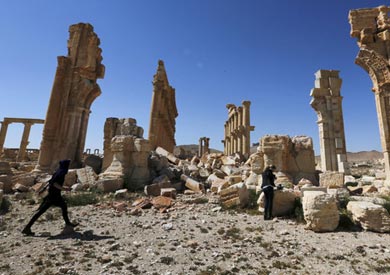موقع تدمر الأثري في سوريا