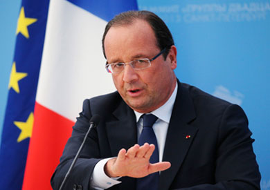 الرئيس الفرنسى فرنسوا أولاند