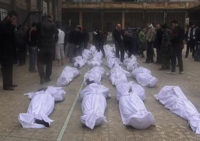 قتلى سوريون من قصف بالكيماوي