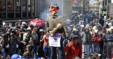 احتجاجات في بوليفيا ضد محاولة الرئيس تمهيد الطريق أمام ترشحه لولاية رابعة