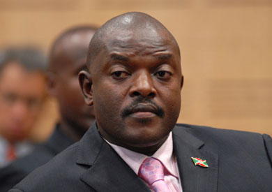 الرئيس البوروندي بيار نكورونزيزا