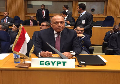 سامح شكري وزير الخارجية