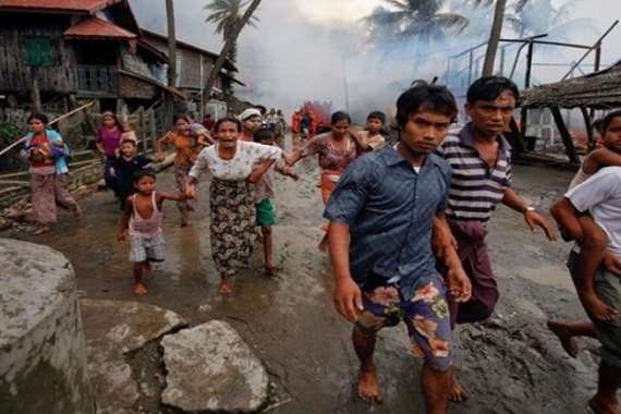 تدمير 40 قرية لأفراد الروهينجا في ميانمار منذ أكتوبر الماضي