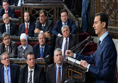 تعهد الأسد جاء في خطاب ألقاه أمام البرلمان الجديد