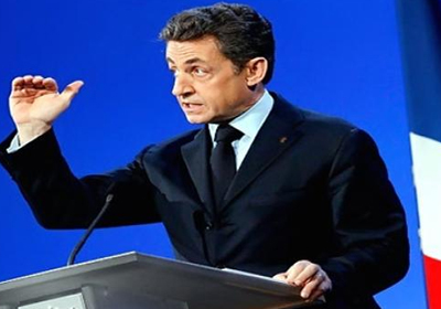 الرئيس الفرنسي نيكولا ساركوزي