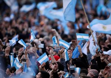 مظاهرات فى الأرجنتين
