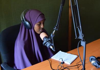 الشابة الصومالية كميل أحمد
