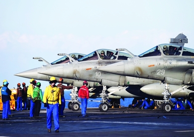 حاملة الطائرات شارل ديغول - صورة أرشيفية