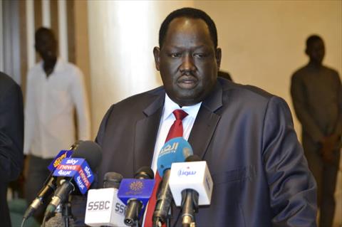 المستشار الأمني لرئيس جنوب السودان توت قلواك