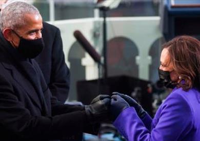 هاريس وأوباما