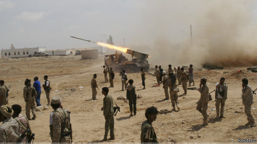 أرشيفية للاشتباكات في اليمن