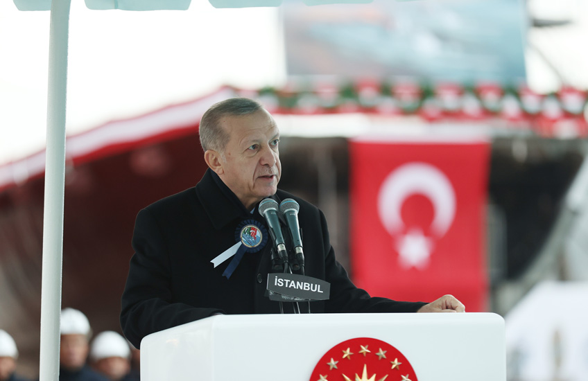 الرئيس التركي رجب طيب أردوغان