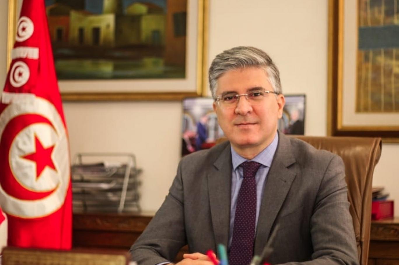 محمد علي التومي وزير السياحة التونسي