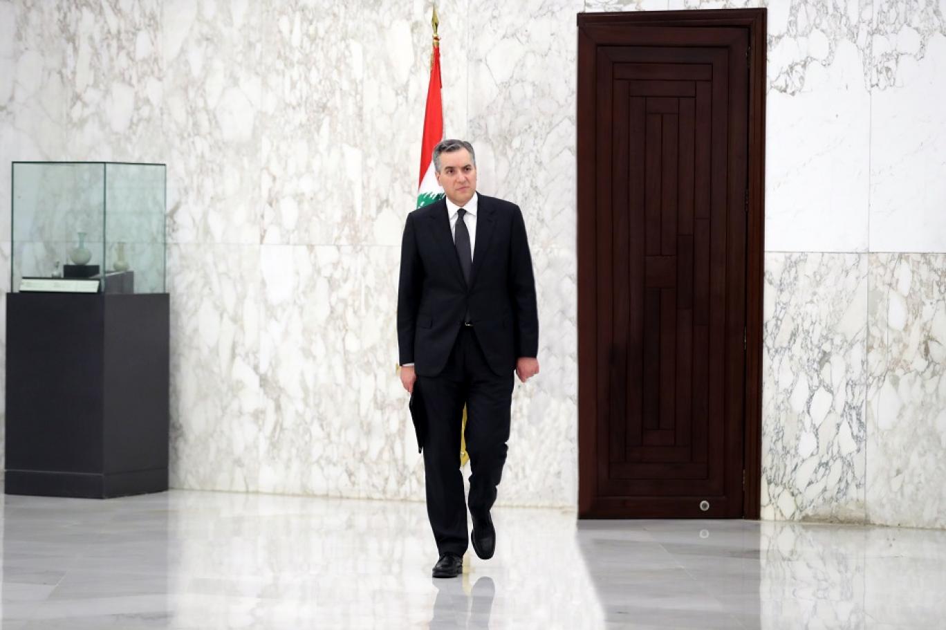 الدكتور مصطفى أديب رئيس الوزراء المكلف في لبنان