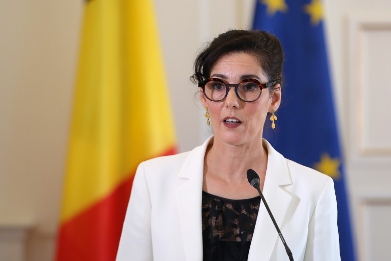 وزيرة الخارجية البلجيكية حاجة لحبيب