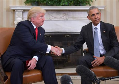 أوباما وترامب