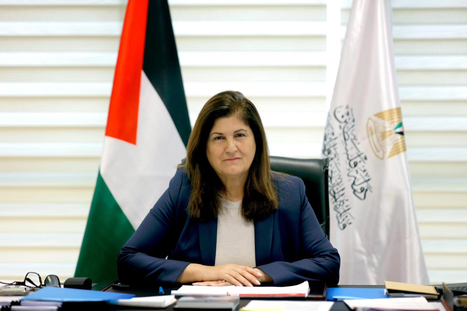  وزيرة خارجية فلسطين فارسين شاهين
