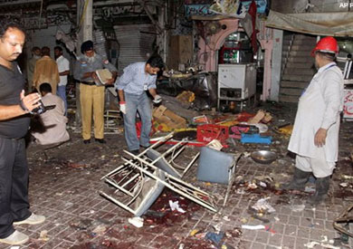 انفجار قنبلة بسوق في باكستان