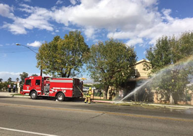 حريق مشبوه في مسجد في ولاية كاليفورنيا الأمريكية