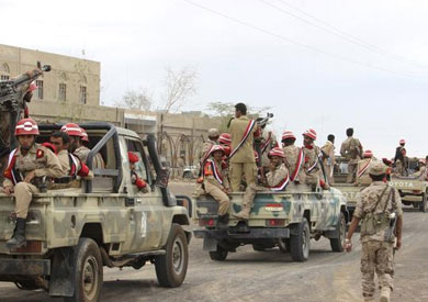 القوات الموالية للرئيس اليمنى عبد ربه منصور هادى