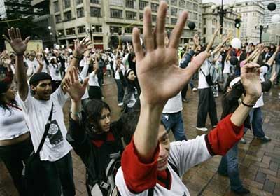 مظاهرات في كولومبيا - ارشيفية