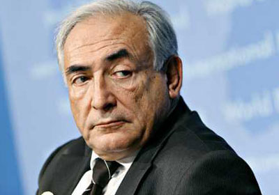 دومينيك ستروس  المدير السابق لصندوق النقد الدولي