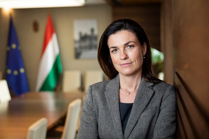 وزيرة العدل المجرية جوديت فارجا