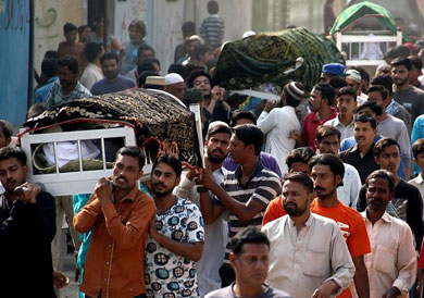 أحد ضحايا تفجير المزار الصوفي