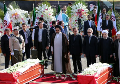 إعادة جثامين 114 إيرانيا من ضحايا «تدافع منى» إلى طهران