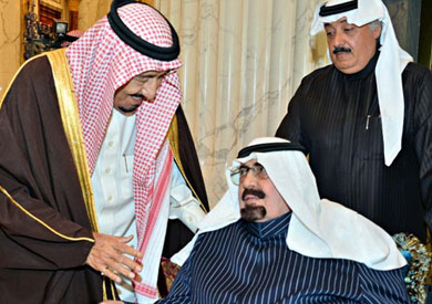 آخر ظهور للعاهل السعودي الفقيد