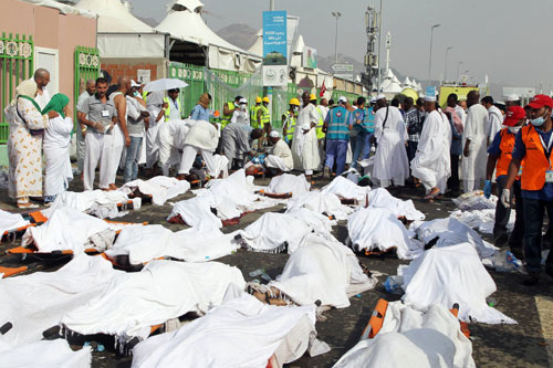 ارتفاع حصيلة الضحايا الإيرانيين بـ«حادث منى» لـ131 قتيلا
