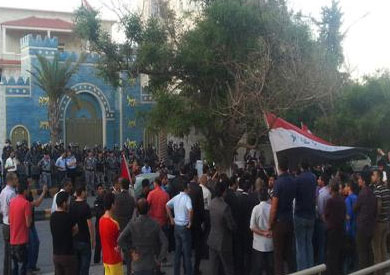 اعتصام المعارضين العراقيين في الرمادي