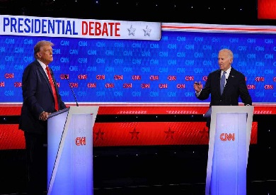 مناظرة بايدن وترامب